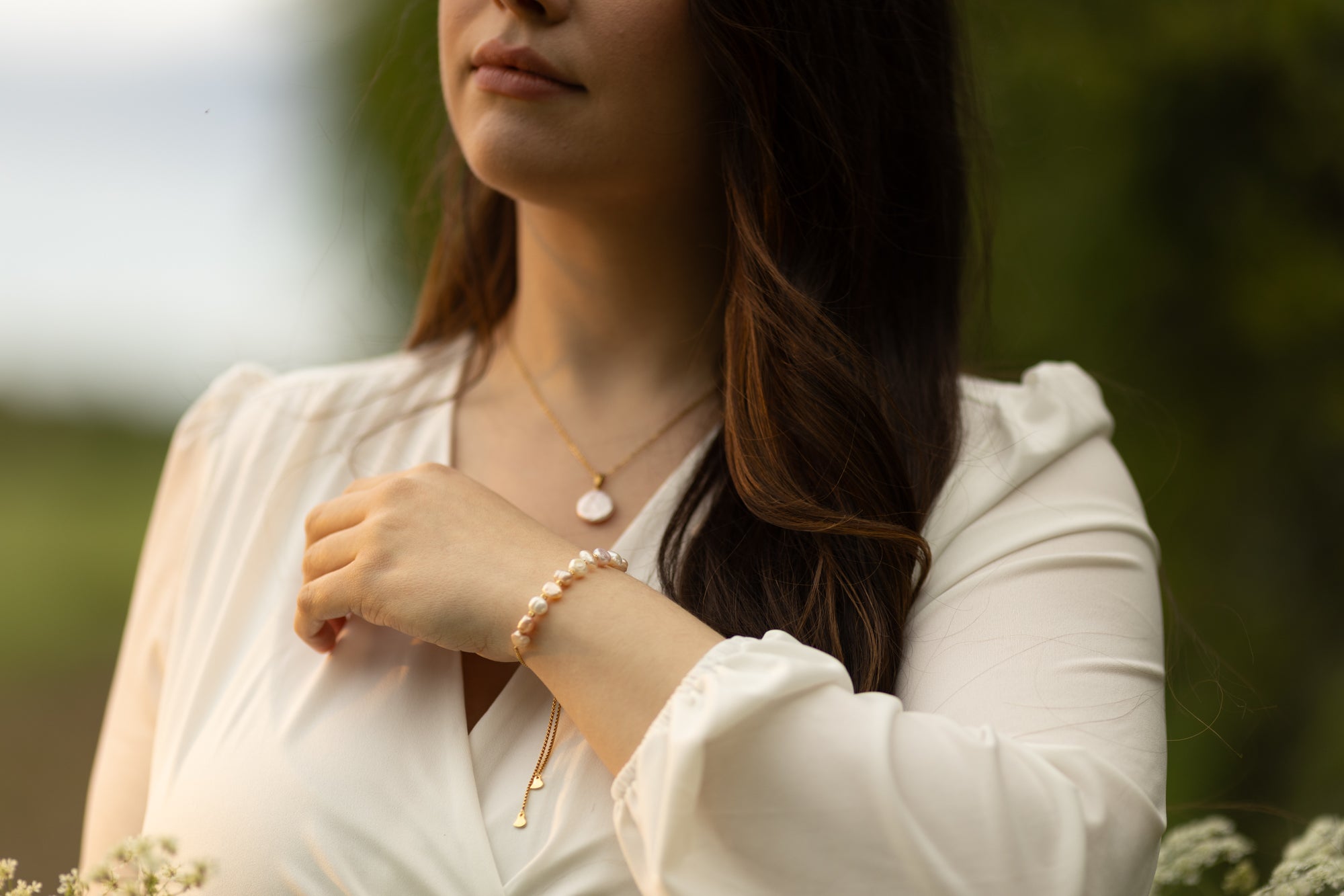 The Love Letter Pearl Bracelet