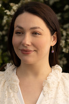 The Violet Drop Earrings
