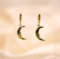Golden Moon Earrings