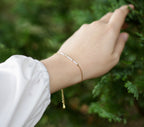 Dainty Moonstone Bracelet