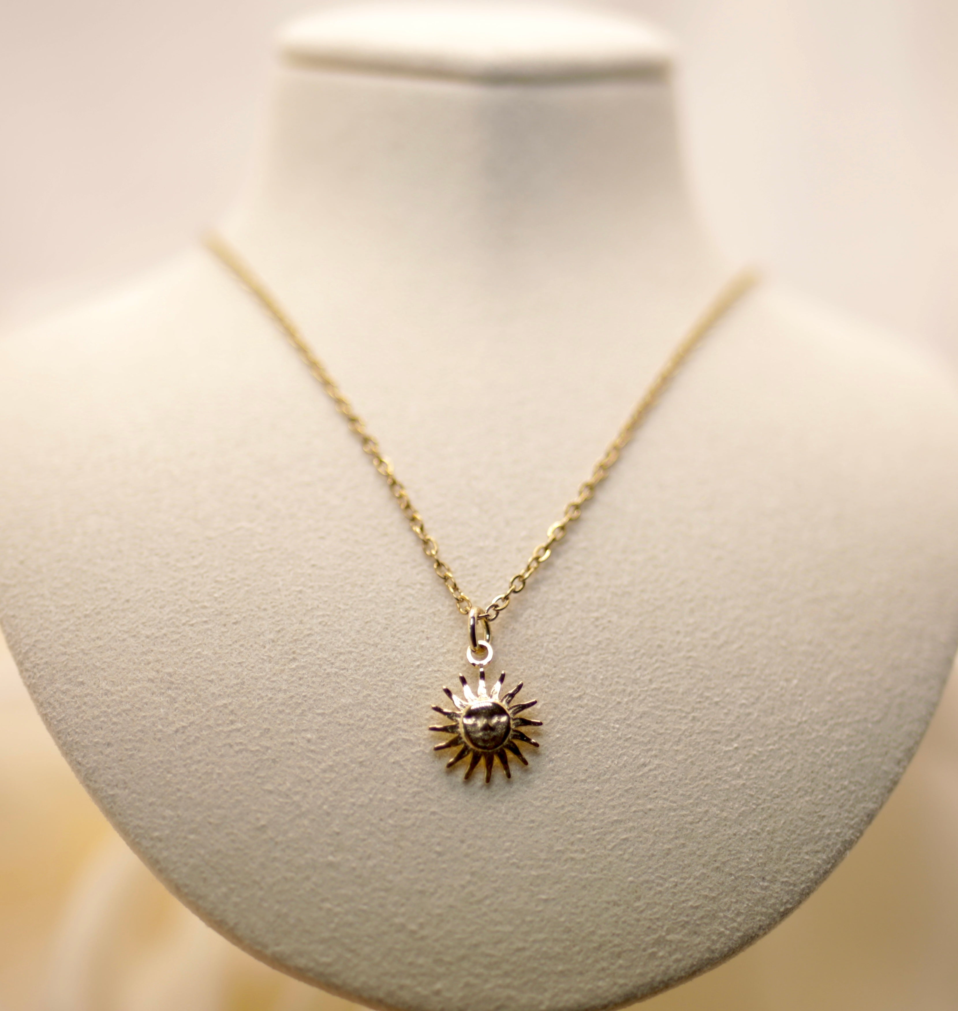Golden Sun Necklace