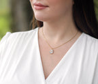 Natural Shell & Golden Sun Necklace