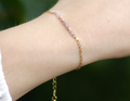 Dainty Amethyst Bracelet