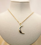 Golden Moon Necklace