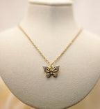 Golden Butterfly Necklace