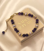 The Lavender Pearl Bracelet