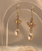 The Sunburst Pearl Earrings